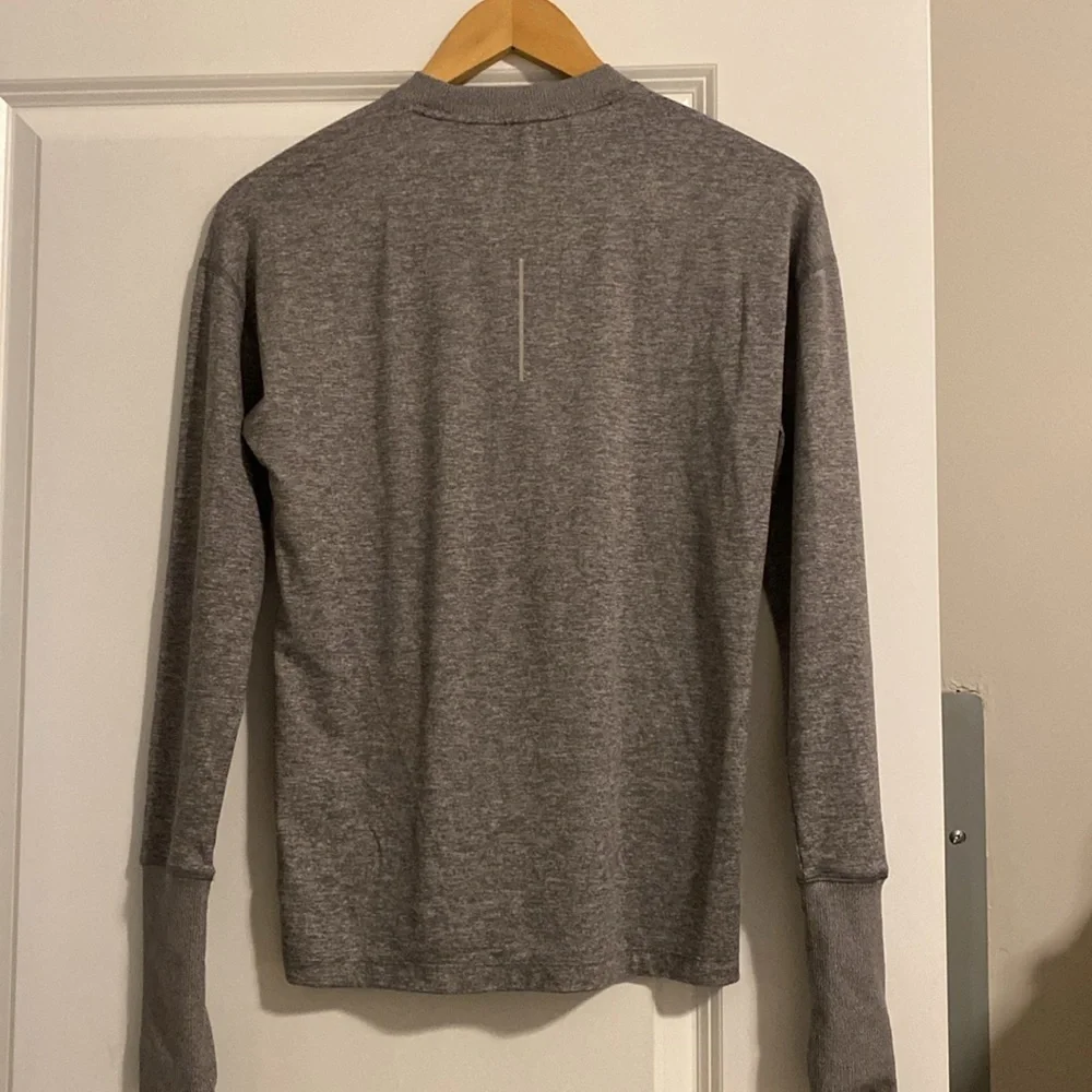 Gray Nike Running Shirt